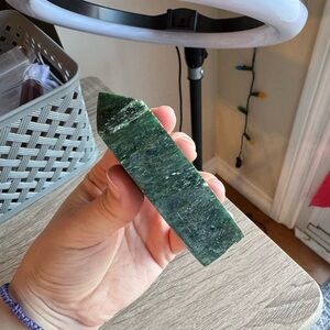 Green Emerald  Crystal Tower